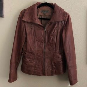 MARC New York Leather Jacket - Size S